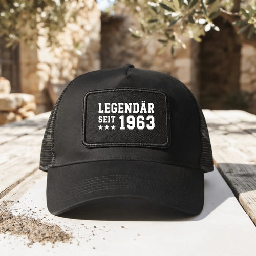 Personalisiertes Cap mit Namen zum Geburtstag, Designname Legendär seit – Motiv 2