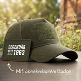 Personalisiertes Cap mit Namen zum Geburtstag, Designname Legendär seit – Motiv 12
