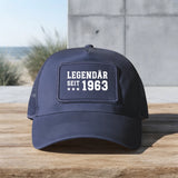 Personalisiertes Cap mit Namen zum Geburtstag, Designname Legendär seit – Motiv 17