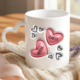 Personalisierte Tasse für Mama und Oma mit 3D Look – Motiv 6