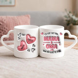 Personalisierte Tasse für Mama und Oma mit 3D Look – Motiv 4