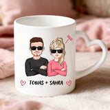 Personalisierte Tasse Gewonnen mit Foto für Paare – Motiv 5