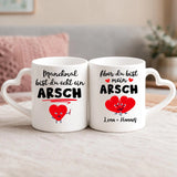 Personalisierte Tasse Manchmal mit Druck für Paare – Motiv 4