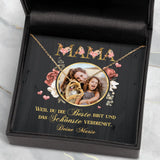 Personalisierte Kette Für Mama mit Gravur für Mama – Motiv 4
