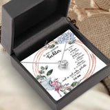 Personalisierte Kette mit Gravur für Mama – Vergiss niemals – Motiv 8