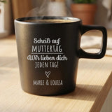 Personalisierte Tasse mit Gravur für Mama, Papa & Großeltern – Jeden Tag