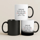Personalisierte Tasse mit Druck für Paare zum Valentinstag – Ich liebe Dich immer – Motiv 7