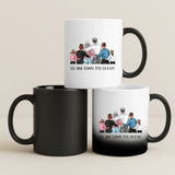 Personalisierte Tasse mit Druck für die Familie zu Weihnachten – Unser Weihnachten – Motiv 7