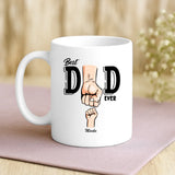 Personalisierte Tasse mit Druck für Papa – Bester Papa der Welt – Motiv 3