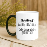 Personalisierte Tasse mit Druck zum Valentinstag für Paare – Motiv 9