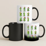 Personalisierte Tasse Grinchy mit Foto für Mama & Papa – Motiv 7