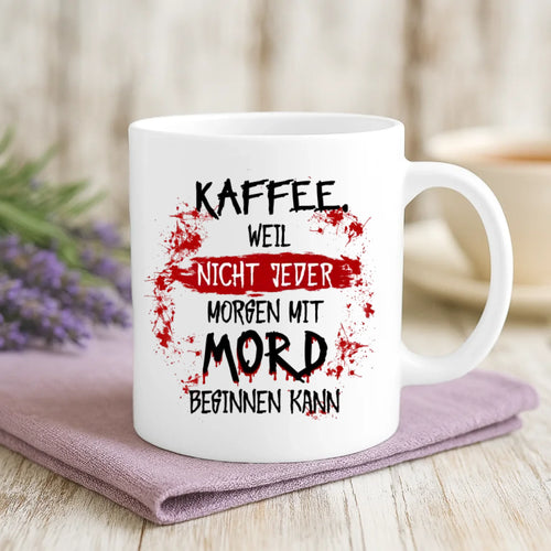 Personalisierte Tasse Erstmal Kaffee mit Foto für beste Freunde – Motiv 2