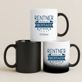 Personalisierte Tasse mit Druck zur Rente – Gut gelaunt – Motiv 7