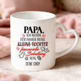 Personalisierte Tasse Finanzielle Belastung mit Foto für Mama & Papa – Motiv 2