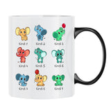 Personalisierte Tasse mit Druck für Papa – Papafant – Motiv 9