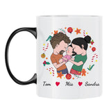 Personalisierte Tasse Unser erstes Weihnachten mit Druck für die Familie – Motiv 8