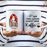 Personalisierte Tasse Kaffee mit Druck für beste Freunde – Motiv 4