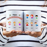 Personalisierte Tasse Mamas Glücksbringer mit Foto für Mama & Papa – Motiv 4