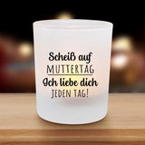 Personalisiertes Teelicht mit Druck für Mama – Unsere Mama – Motiv 2