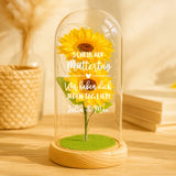 Personalisierte Goldene Rose mit Gravur zum Muttertag für Mama – Motiv 11
