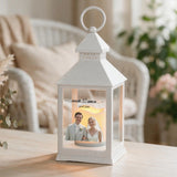 Personalisierte LED Laterne mit Foto für Paare – Du & Ich – Motiv 3