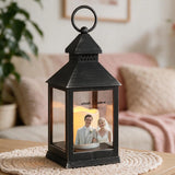 Personalisierte LED Laterne mit Foto für Paare – Du & Ich – Motiv 7