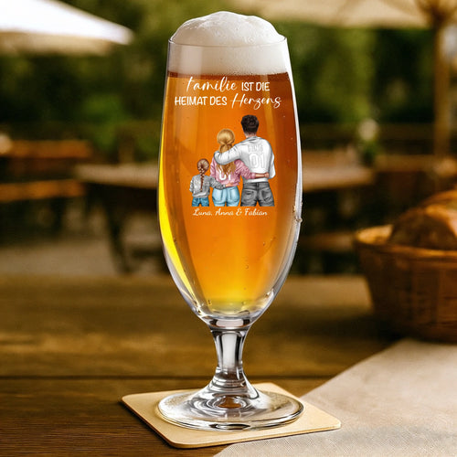 Personalisiertes Geschenk - Bierglas 330ml - mit persönlichem Aufdruck