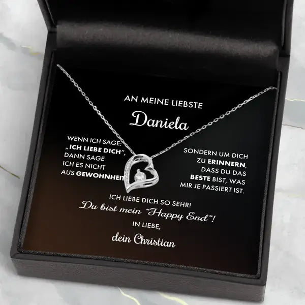 Paar Kette mit persönlicher Box