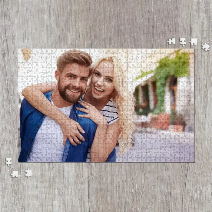 Paar Puzzle mit Foto