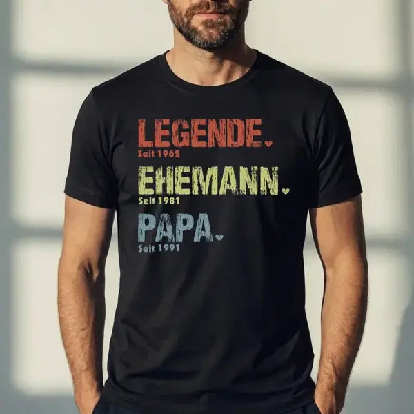 Personalisiertes T-Shirt für Männer