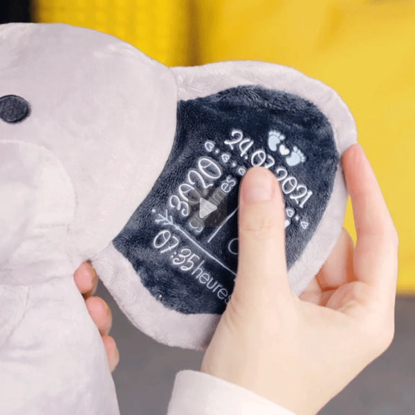 Kuschel Elefant - Baby-Stofftier